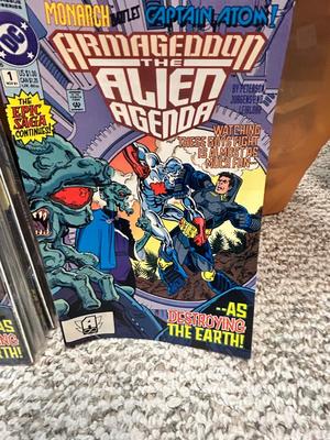 34 ALL THE SAME ALIEN ARMAGEDDON AGENDA COMIC BOOKS