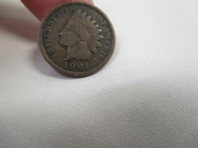 United States Of America 1901 One Cent Circulated
