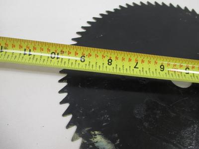 Hand Painted 9 3/4" Saw Blade