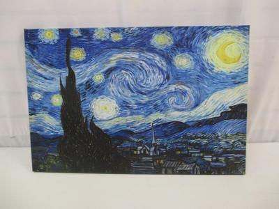 Canvas 23 1/4" x 16" Starry Night Van Gogh