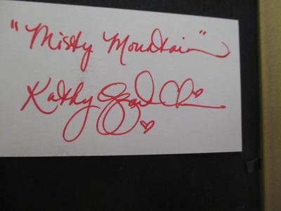 "Misty Mountain" Kathryn Elizabeth Ozzard Chism Flat Rock Artist Photography Signed Flat Rock Resident