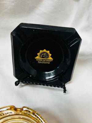 VINTAGE CASINO ASHTRAYS AND LIGHTERS