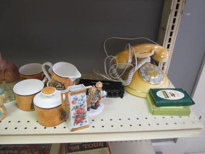 Box Lot Assortment Of Home Decor Collectibles
