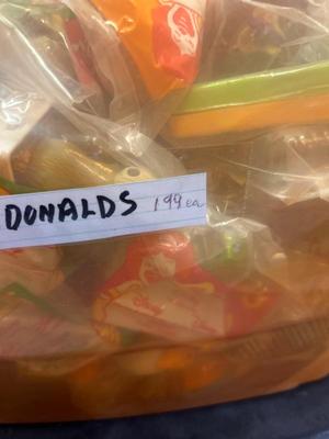 SO MANY HAPPY MEAL TOYS IN PACKAGES
