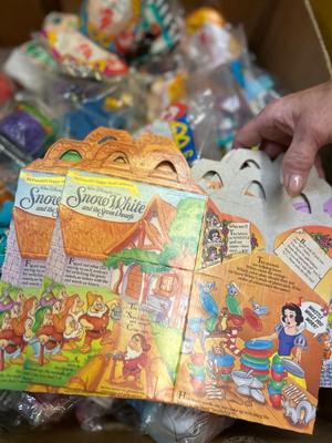 SO MANY HAPPY MEAL TOYS IN PACKAGES