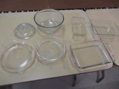 Pyrex & Anchor Glass Dishes
