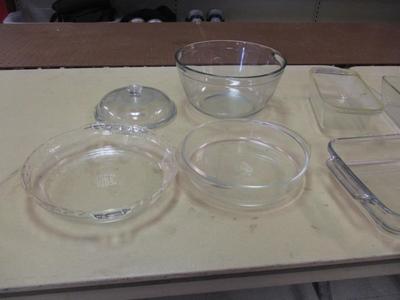 Pyrex & Anchor Glass Dishes