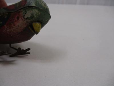 Vintage Tin Patented Dec 1927 Pecking Bird