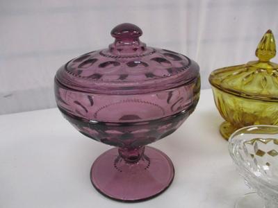 Glass Candy Dishes & Serving Plates