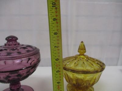 Glass Candy Dishes & Serving Plates