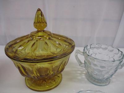 Glass Candy Dishes & Serving Plates