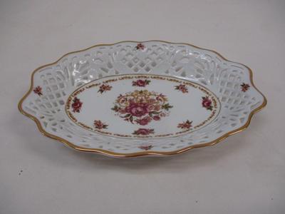 Bavaria Schumann Arzberg Germany Pierced Dish