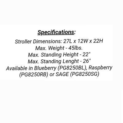 LOT 312: Pet Gear Inc. PG8250 Special Edition Pet Stroller