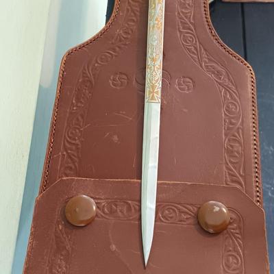 LOT 315: Antique Masonic Knights Templar Ceremonial Sword