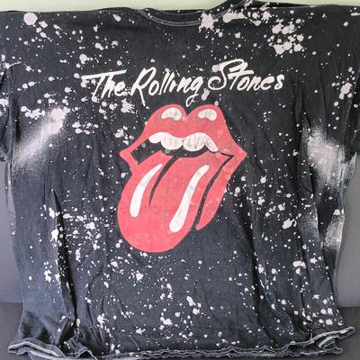 LOT 319: Framed 1967 Olympia Club Music Hall Ticket with Rolling Stones T-Shirt