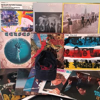 LOT 345: Record Collection- Bruce Springsteen & The E Street Band, Blondie, The Rolling Stones & More
