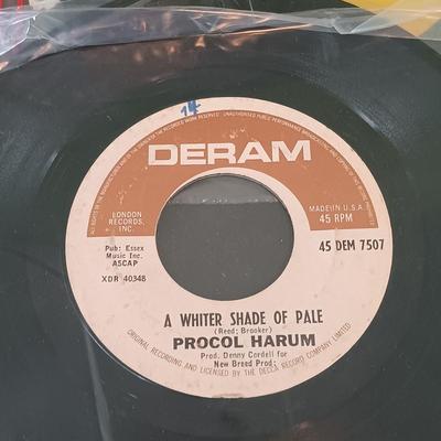 LOT 346: Collection of Vintage and Antique 45s- Little Tots Records, Billy Joel, Procol Harum, David Bowie & More