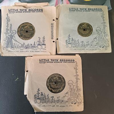 LOT 346: Collection of Vintage and Antique 45s- Little Tots Records, Billy Joel, Procol Harum, David Bowie & More
