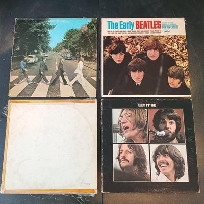 LOT 347: Collection of Beatle Records