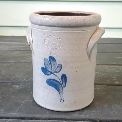 LOT 350: Set of (3) Vintage Crockery Jugs Featuring Rockdale Union Stoneware