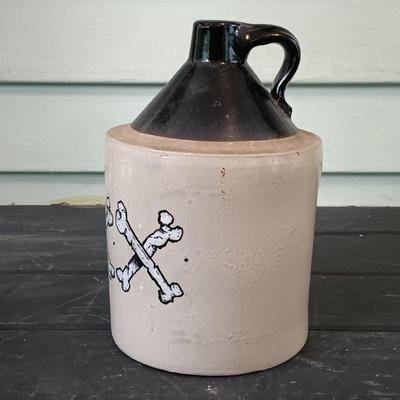 LOT 350: Set of (3) Vintage Crockery Jugs Featuring Rockdale Union Stoneware