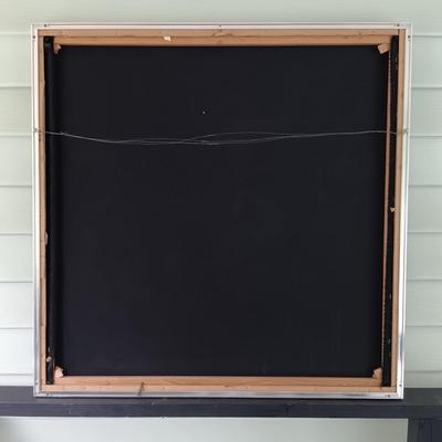 LOT 351: Stunning 3ft x 3ft Velvet Painting