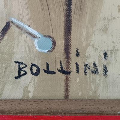 LOT 353: Bollini Clown Children Painting