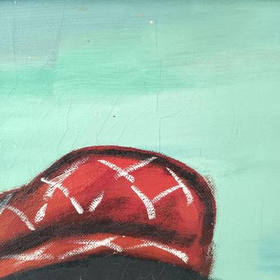 LOT 353: Bollini Clown Children Painting