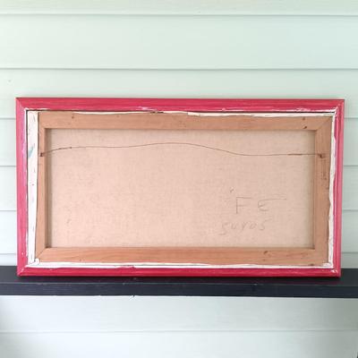 LOT 353: Bollini Clown Children Painting