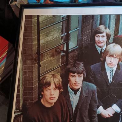 LOT 354: Set of (3) Vintage Pop Culture / Music Posters - The Beatles, The Rolling Stones & Star Wars