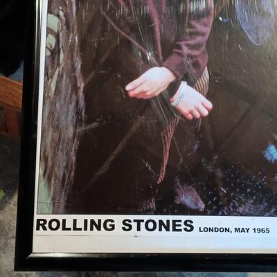 LOT 354: Set of (3) Vintage Pop Culture / Music Posters - The Beatles, The Rolling Stones & Star Wars