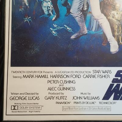 LOT 354: Set of (3) Vintage Pop Culture / Music Posters - The Beatles, The Rolling Stones & Star Wars