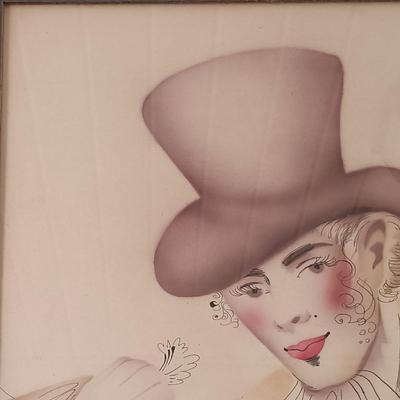 LOT 372: Framed La Rire 29 Octobre 1898 Cover, Signed and Numbered Print of Charles Bridge, Prague & Lithographs of a Victorian Man...