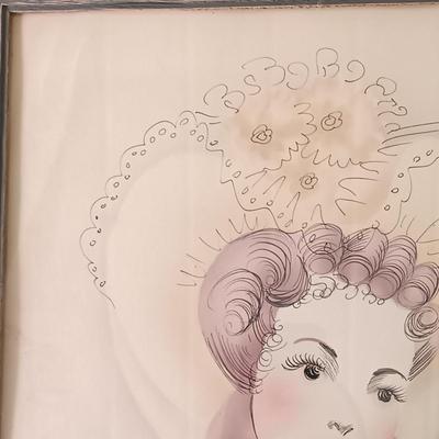 LOT 372: Framed La Rire 29 Octobre 1898 Cover, Signed and Numbered Print of Charles Bridge, Prague & Lithographs of a Victorian Man...