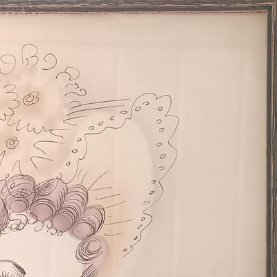 LOT 372: Framed La Rire 29 Octobre 1898 Cover, Signed and Numbered Print of Charles Bridge, Prague & Lithographs of a Victorian Man...