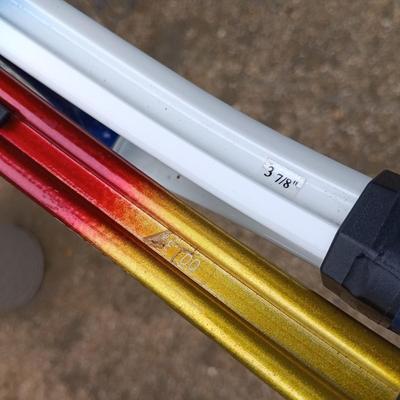 LOT 375: Set of (4) Tennis Rackets with Tennis Ball Signed Billie Jean King