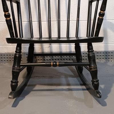 LOT 395: Vintage Stevens Institute of Technology Graduation Boston Rocker