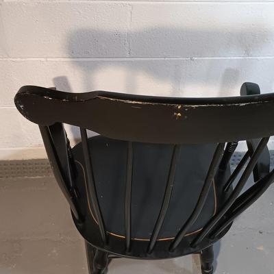 LOT 395: Vintage Stevens Institute of Technology Graduation Boston Rocker