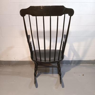 LOT 395: Vintage Stevens Institute of Technology Graduation Boston Rocker