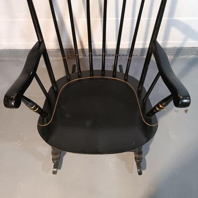 LOT 395: Vintage Stevens Institute of Technology Graduation Boston Rocker