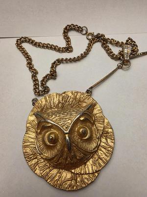 Large owl pendant