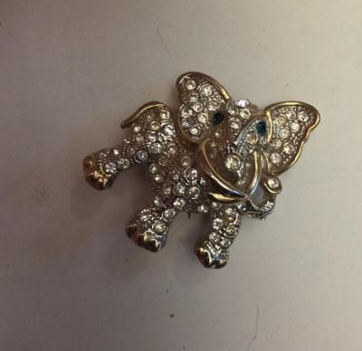 Elephant Brooch