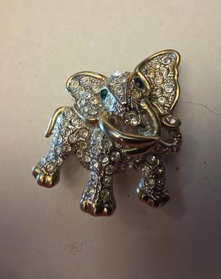 Elephant Brooch