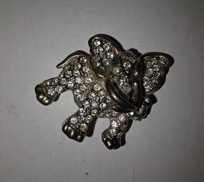 Elephant Brooch