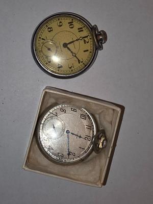 Pair of vintage pocket watches