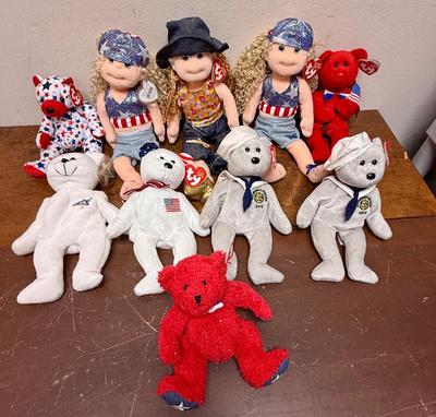 Beanie Baby Beanie Bopper Plush Toy Lot