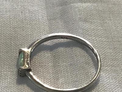 Opal And 925 Ring Marked