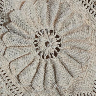 LOT 1: Multiple Linens Including Long Window Scarf, Lace Tablecloths and More