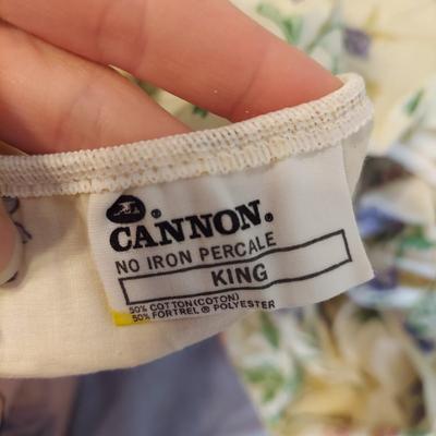 Vintage Cannon King Size Sheet Sets (GB-BBL)