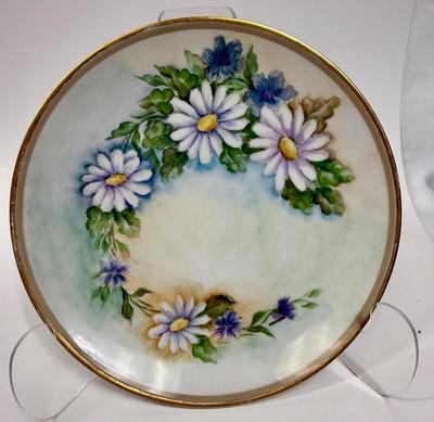 Vintage Monticello Holiday China Floral Pattern Platter